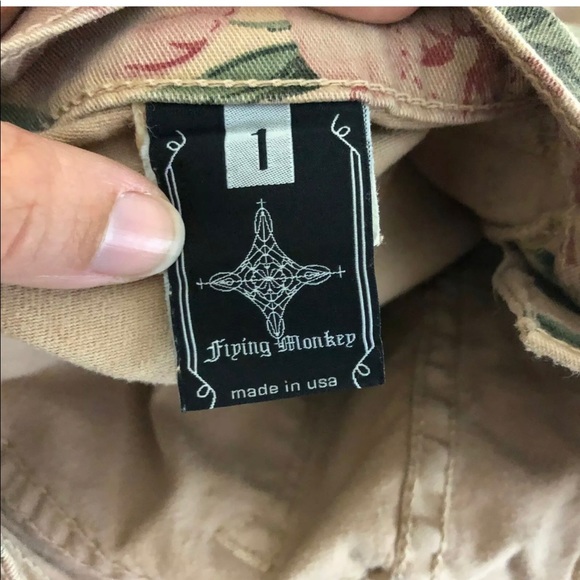 Beautiful Flying Monkey Skinny Floral Jeans - Picture 2 of 4